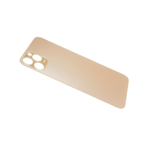 Glass Back For iPhone 11 Pro Max Plain in Gold