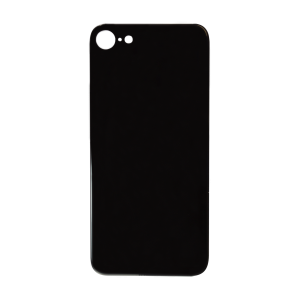 Glass Back For iPhone 8 Plain in Black