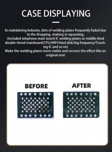 IC Chip Solder Pads For Microsoldering Phone Repair Wylie Spots
