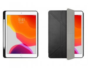 Stand Case For iPad Pro 12.9 Inch Caasso Black Multi Angle Auto Sleep Wake