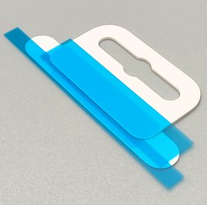Adhesive Fold-up Paper Hang Tabs With Hook Slot Hole Pack Of 10