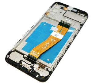 Lcd Screen For Samsung A03 A035G in Black UK Version V1 GRib Part no: GH81 21625A