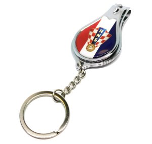 Keychain Bottle Opener Nail Clipper Keyring Croatia