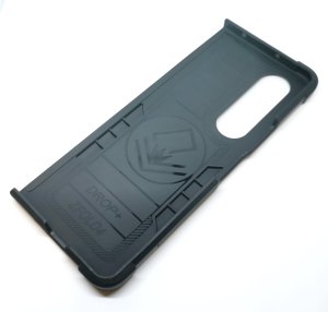 For Samsung Z Fold 4 Luxury PU Leather Flip Wallet Case Black