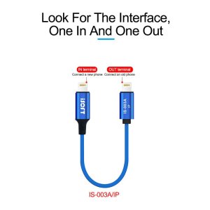 iSoft IS-003A User Data Transfer Cable - Transfer Data From iPhone to iPhone