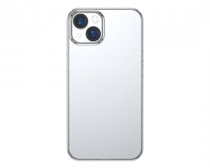 Case For iPhone 13 Mini Soft Jane Series Hard Cover Edition in Silver