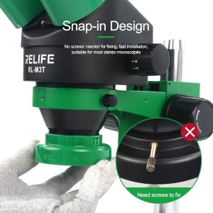 Relife RL-033D Snap In LED Light Source Lamp For Microscope
