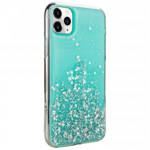 Case For iPhone 11 Pro Max Switcheasy Blue Starfield Quicksand Style
