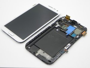 Lcd Screen For Samsung Note 2 LTE N7105 in White