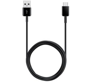 Type C Fast Charge Cable Black 1.2M