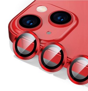 Camera Protectors For iPhone 14 14 Plus A Set of 2 Red