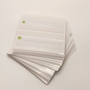 Factory Box Seal For iPhone White Paper Card Pack of 2