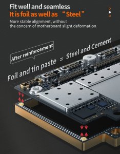 Qianli iAtlas Gold PCB Resolder Pads For microsoldering Board Repair