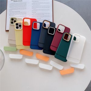 Case For iPhone 13 3 in 1 Designer in Green Orange