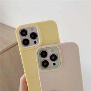 Case For iPhone 13 Pro Max 3 in 1 Designer phone in Yellow White