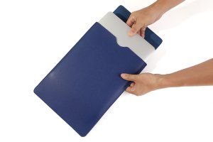 Carry Case For Macbook 15.6 inch Protective Laptop Sleeve in Blue