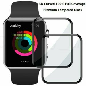 Case Screen Protector For Watch Series 7 41mm in Black