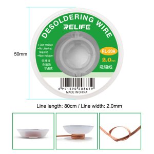 2.0MM Desoldering Wire Relife RL20A