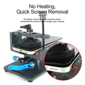 Relife RL-601s Plus 360 Degrees Holder For iPhone Back Glass Removal With Sucker