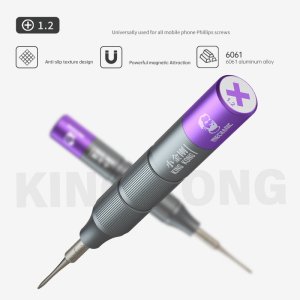 Screwdriver Set with Rotating Holder For Phone Repair Mechanic King Kong 6 Piece