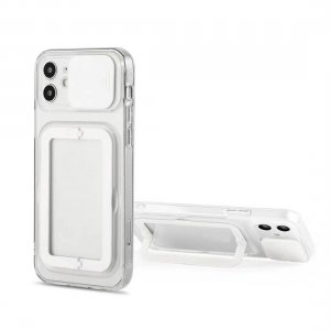 Case Soft TPU For iPhone 13 Pro in White With Camera Lens Protection