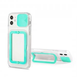 Case For iPhone 13 Mini in Green Camera Lens Protection