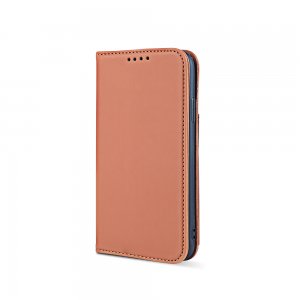 Case For iPhone 12 Mini 5.4 Brown Luxury PU Leather Wallet Flip Card Phone Cover