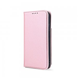 Case For iPhone 12 Mini 5.4 Pink Luxury PU Leather Wallet Flip Card Phone Cover