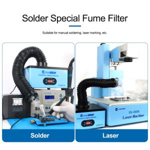 Sunshine SS6603 Carbon Fume Extractor Filtration Purifier For Soldering Fumes