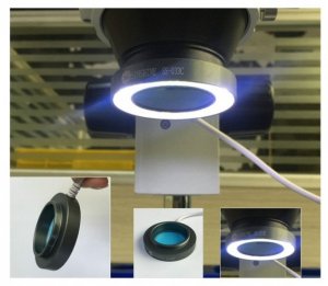 Sunshine SS033c Light Ring Dust Protection USB LED For Microscope