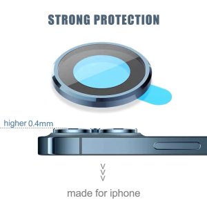 Camera Protectors For iPhone 12 12 Mini Black Set Of 2
