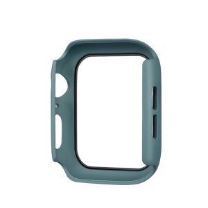 Case Screen Protector For Apple Watch Series SE 6 5 4 44mm Pine Green