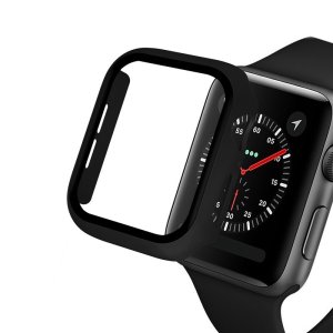 Case Screen Protector For Apple Watch Series 3 2 1 38mm Black