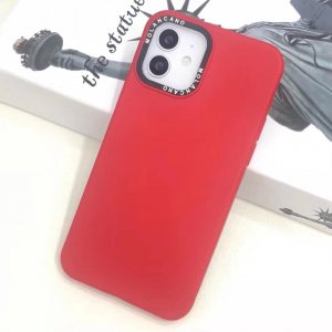 Case For iPhone 12 and 12 Pro Molancano Designer Back Cover in Red