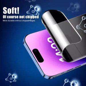 Privacy Screen Protector For iPhone 15 14 13 12 11 X Pro Max Plus Mini Hydrogel