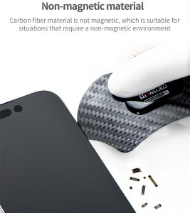 Carbon Fibre Prying Tool Qianli For Phone Opening Repair ReinForced Corner Shape