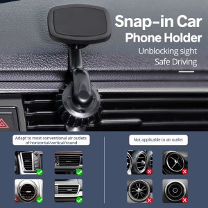 Magnetic Car Vent Phone Holder With Magnetic Quick Release