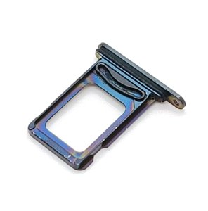 Dual Sim Tray For iPhone 12 Pro Max Blue Sim Card Reader - 2 Sim Card in 1 Phone