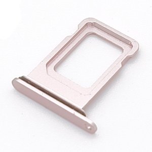 Dual Sim Tray For iPhone 13 Pink With Sim Card Reader - 2 Sim Cards in 1 Phone