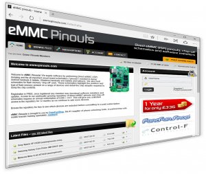 eMMCpinouts.com 1 Year Subscription