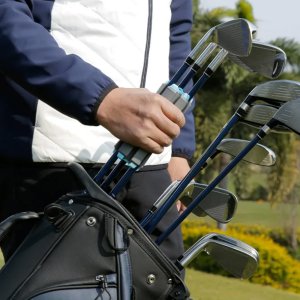 Portable Vertical Golf Club Holder Carrier