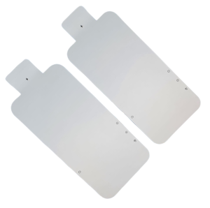 Factory Seal For iPhone 12 Pro Max White Paper Card Screen Protection Pack of 2