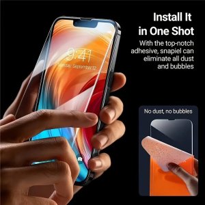 Screen Protectors For iPhone 14 13 13 Pro Triple Pack 3 x Full Cover