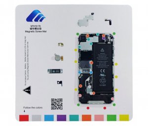 Magnetic Screw Mat For iPhone 4s Phone Repair Disassembly Guide