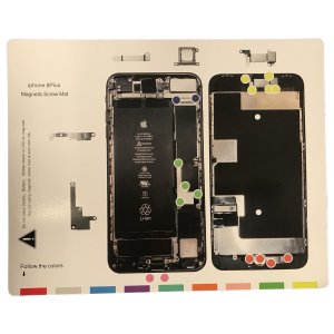 Magnetic Screw Mat For iPhone 8 Plus Phone Repair Disassembly Guide