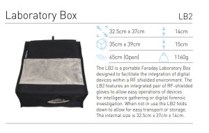 Faraday Enclosure Disklabs LB2 Lab Box