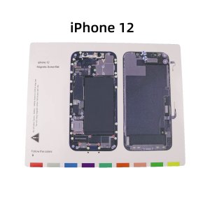Magnetic Screw Mat For iPhone 12 Phone Repair Disassembly Guide
