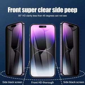 Privacy Screen Protector For Samsung Galaxy Xcover Pro 4 5 6 7 Hydrogel Full Cover
