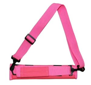 Mini Golf Shoulder Bag Lightweight Portable Travel Practice For 3 6 Clubs Pink