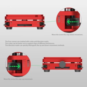 Martview RB-03 Multi-functions Automatic Positioning Universal BGA Reballing Station Holder Template